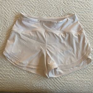 Lululemon white shorts